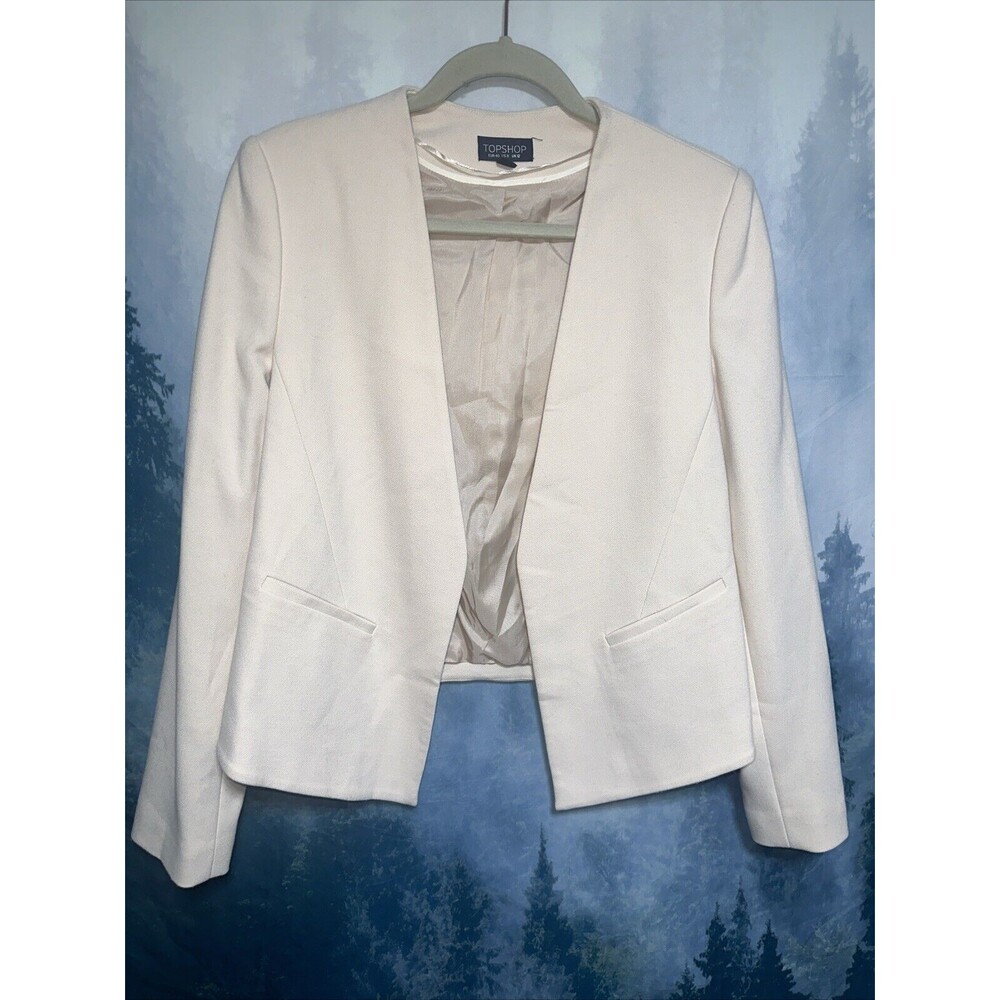Women’s Top shop Size 8 Blazer Light Blush Pink